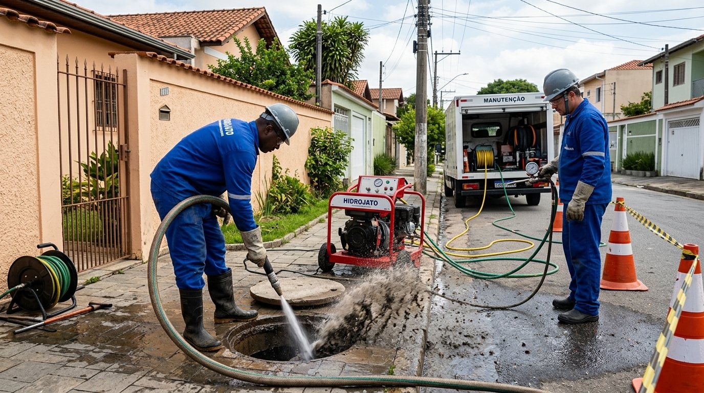 Hidrojateamento Residencial em Passo Fundo‑RS