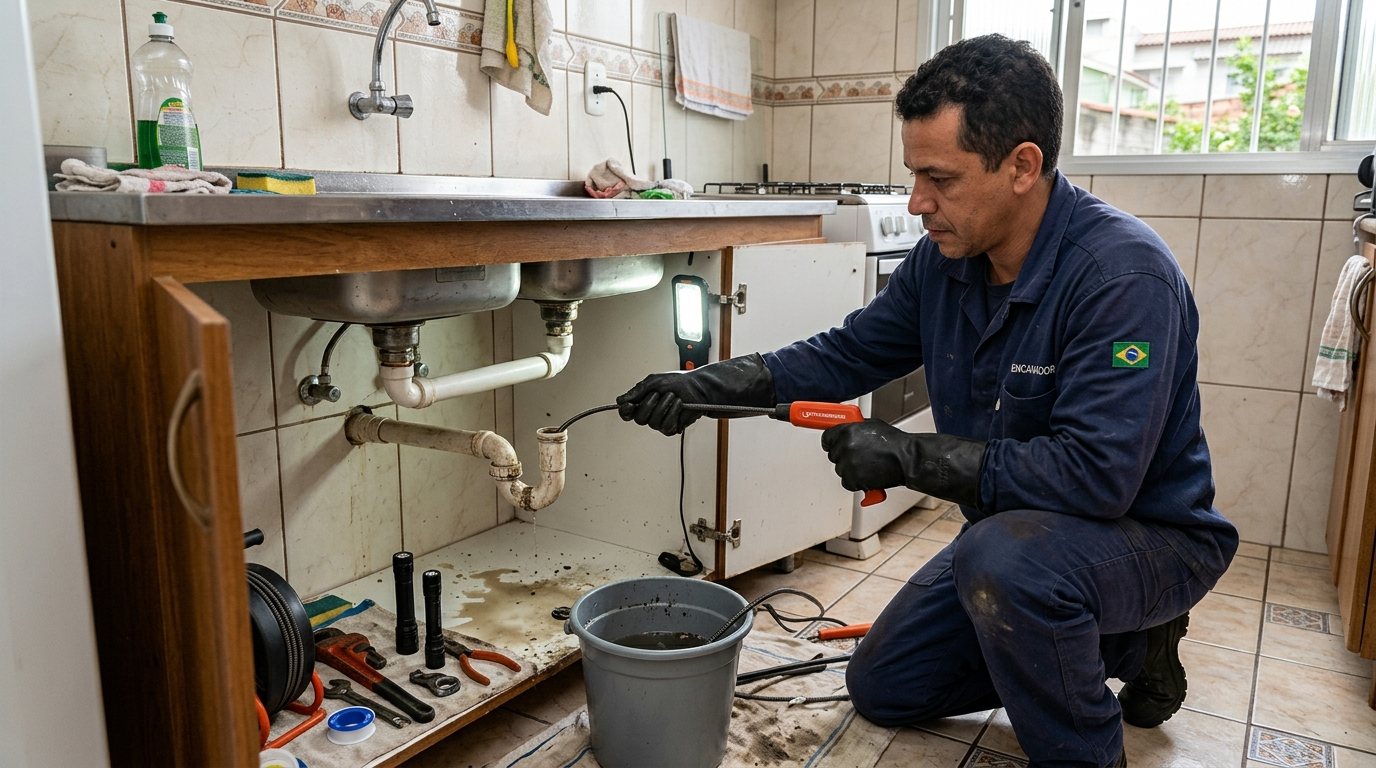 Troca de Canos e Conexões em Passo Fundo‑RS